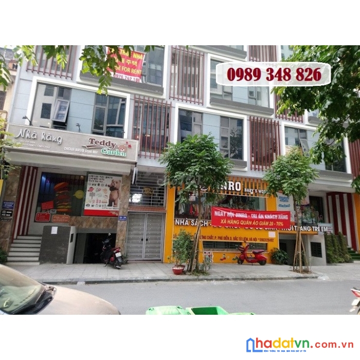 Cho thuê tầng 3,4,5 nhà mặt đường kđt goldmark city, hợp mở văn phòng, spa, thẩm mỹ viện..