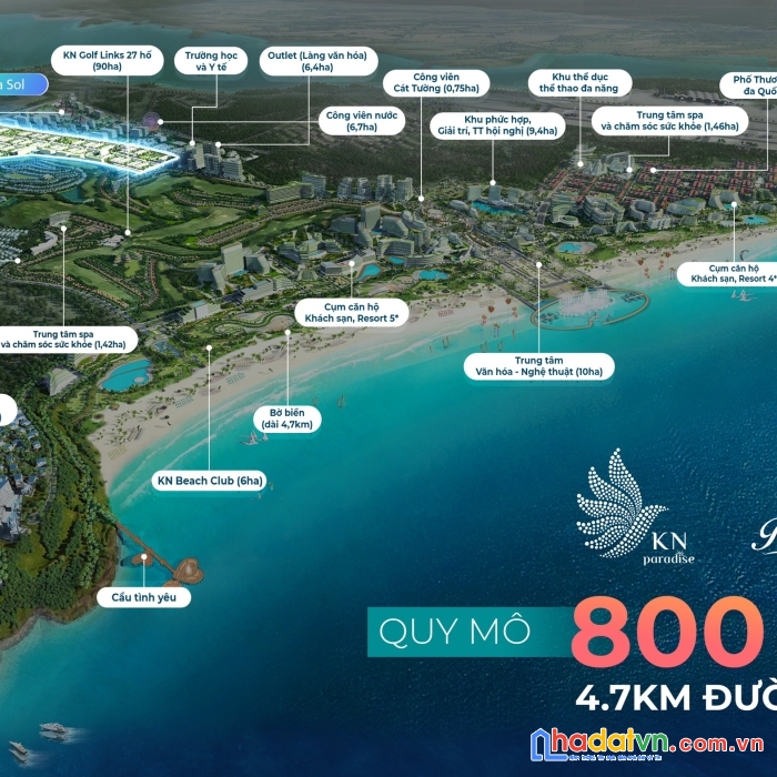 Nhà phố biển nghỉ dưỡng