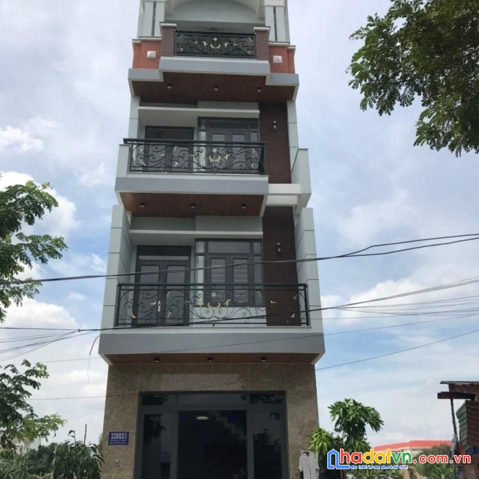 Khu dân cư vip lê thị riêng, 4 tầng, dt 4 x 16, vỉa hè cây xanh