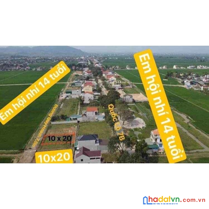 Cần sang nhượng lại lô đất tại xóm phú sơn, xã nam thành, huyện yên thành, tỉnh nghệ an
