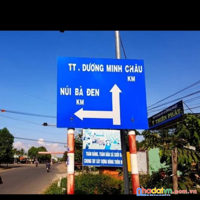 Bán đất 2 mặt tiền tại đường dh14, xã phan, huyện dương minh châu, tỉnh tây ninh
