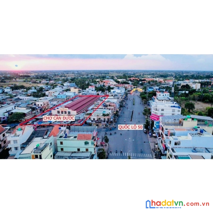 Bán nhanh nền đất mặt tiền nhựa 10m nằm cạnh sát chợ trạm