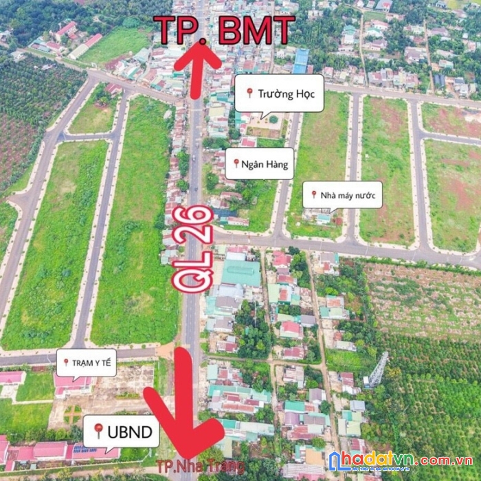 Chủ kẹt tiền bán gấp5  lô đất đẹp tại khu dân cư ea knuec, ngay chợ km19, gía cực tốt!!!