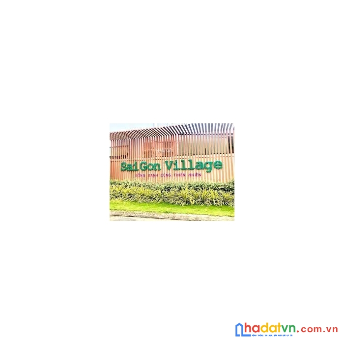 Bán đất dự án saigon village long hậu