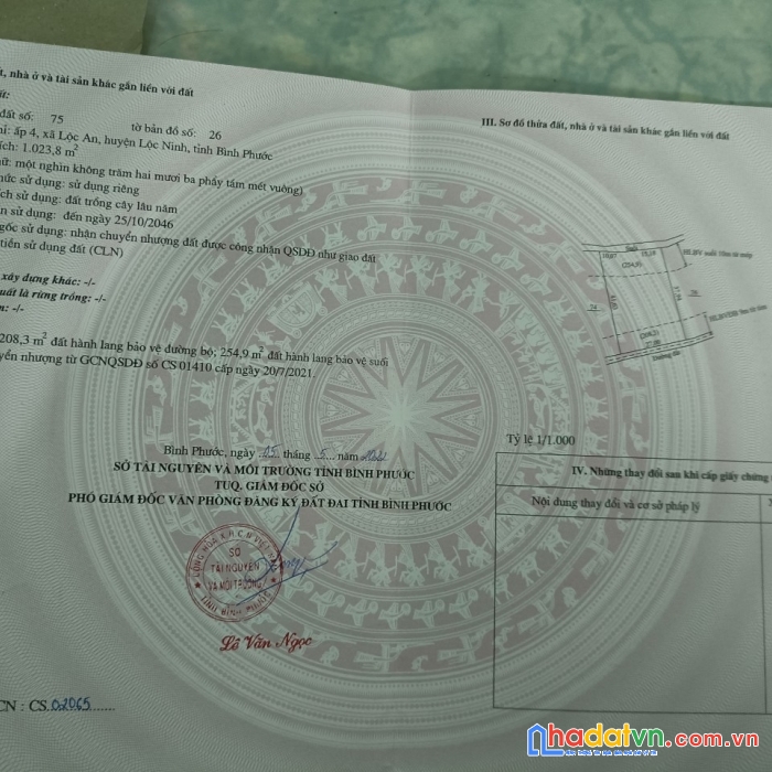 Siêu hot đất chính chủ cần bán tại lộc an - lộc ninh - bình phước .giá đầu tư