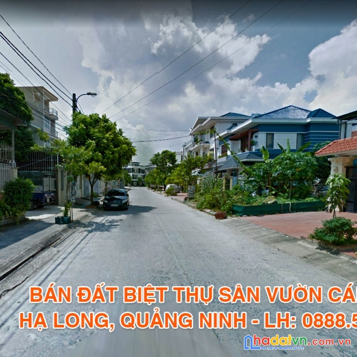 Cần bán ô đất biệt thự sân vườn cái dăm, bãi cháy