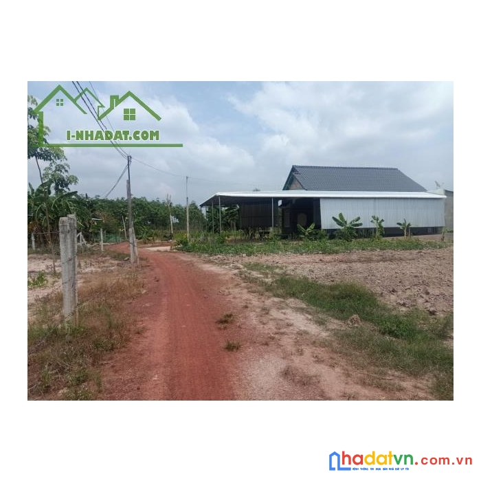 Bán đất xã minh thạnh huyện đầu tiếng thổ cư giá rẻ .đường sỏi . rớt nhựa 1 xíu tiềm năng phát