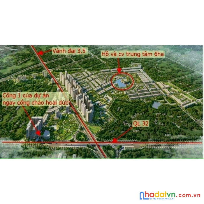 Tôi  cần bán gấp giá ngoại giao lô liền kề dự án hinode hoài đức, hà nội