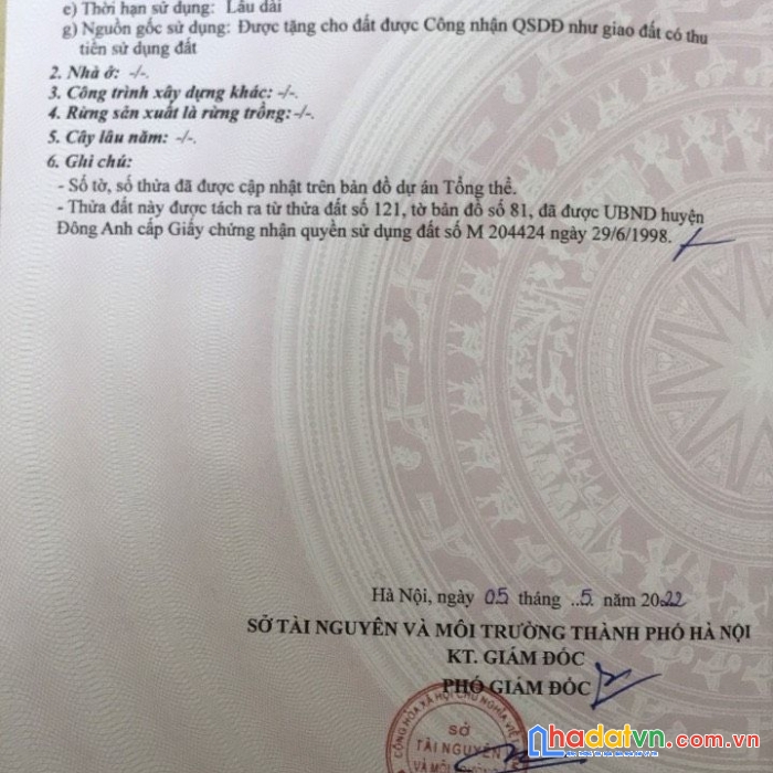 Bán 79,8m đất thôn lễ pháp, tiên dương, đông anh, hà nội giá nhỉnh 3tỷ