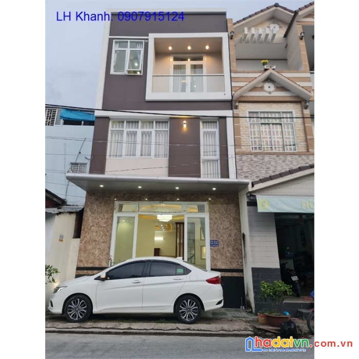 Nhà mới 2 lầu 2 mặt tiền hẻm 54 đường hùng vương có nơi đậu ô tô