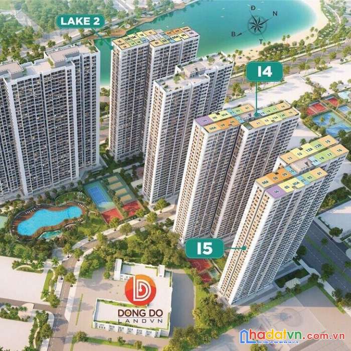 Bán căn hộ 43m2 1pn+1, hàng ngoại giao giá rẻ tại dự án vinhome smart city