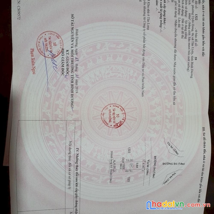 Chính chủ cần bán nhanh lô đất kdc tân long 1, tx tân uyên, bình dương