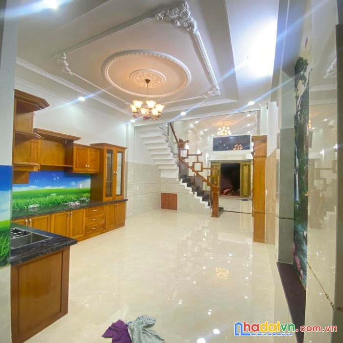 Bán gấp nhà 4 tầng nguyễn tư giản 50m2 hẻm xe hơi 6m thông ngay chợ tân sơn gò vấp