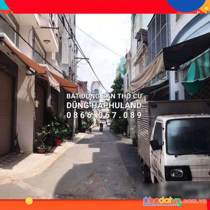 Nhà hẻm 5m. 4m5 x 19m, 3 tầng. huỳnh văn nghệ, p12, quận gò vấp.