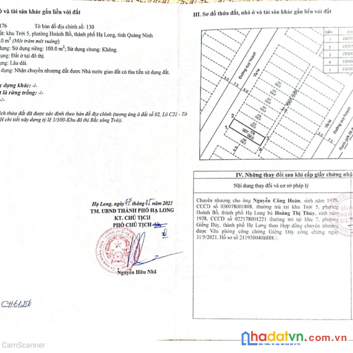 Đất tái định cư hạ long quảng ninh