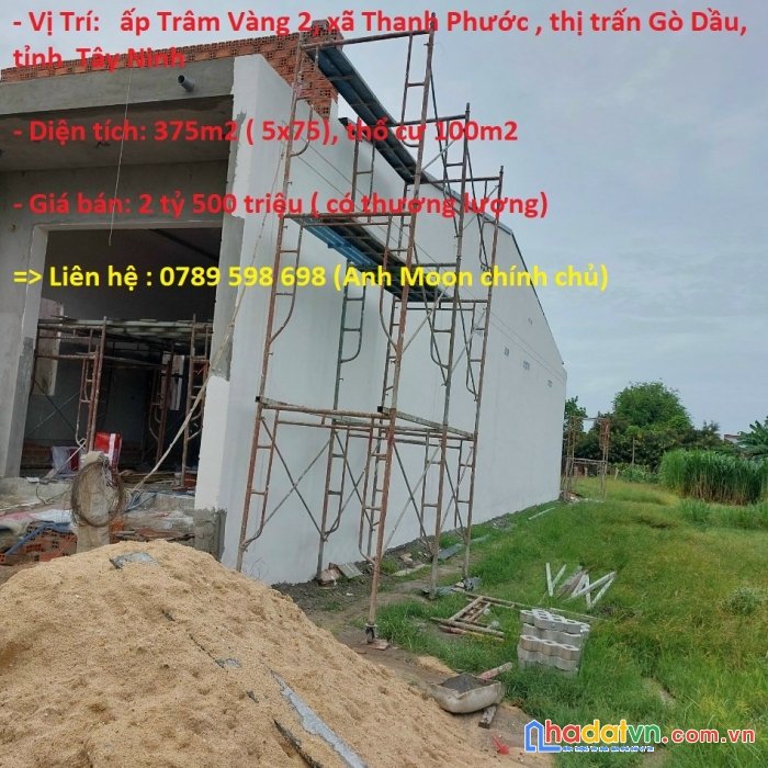 Chính chủ cần bán căn nhà 2 mặt tiền kinh doanh buôn bán tại thị trấn gò đầu