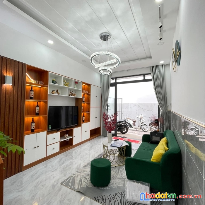 Nhà đẹp lý thánh tông phường hiệp tân, 1 trệt 1 lầu ở liền