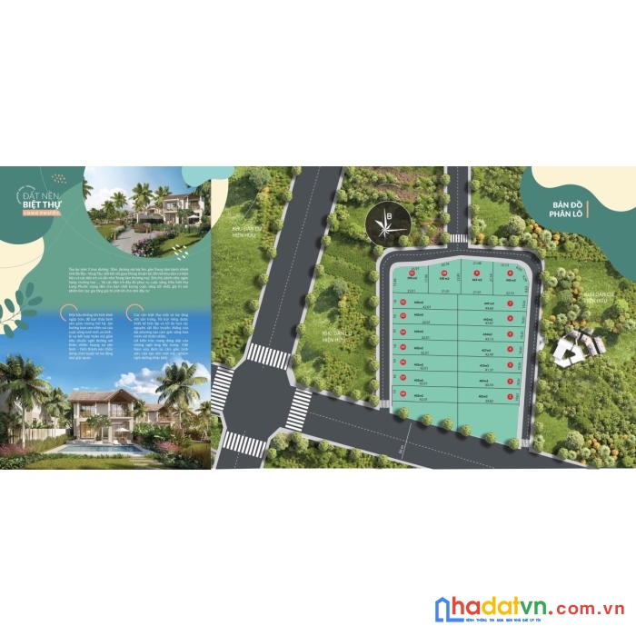 Mở bán đất nền phân lô - hàng mới chưa qua đầu tư - sổ riêng từng nền