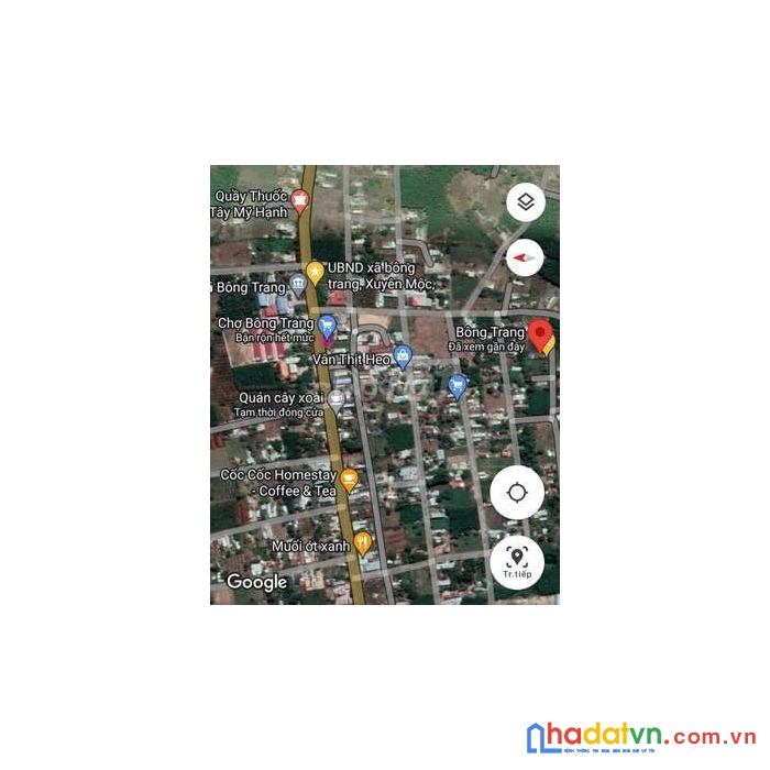 Cần bán nhà xã bông trang, huyện xuyên mộc, brvt