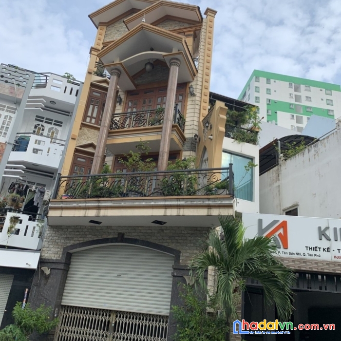Bán nhà mặt tiền đường trần hưng đạo, quận tân phú, 125m2, 18.7 tỷ .