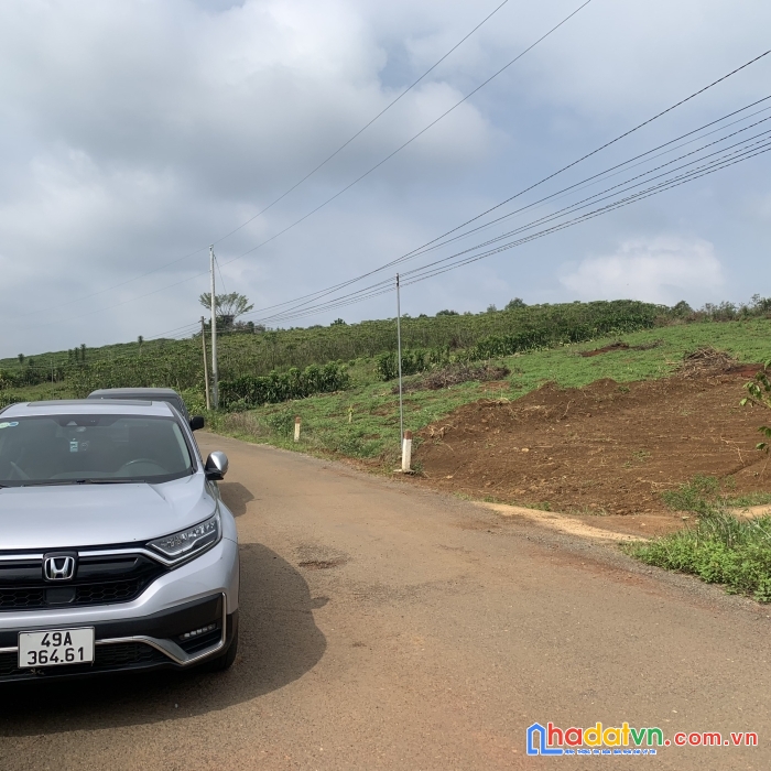 Đất vườn view đồi chè lộc quảng, ra bảo lộc 12 phút lái xe, mặt đường nhựa 7m, giá 2 tr/m2