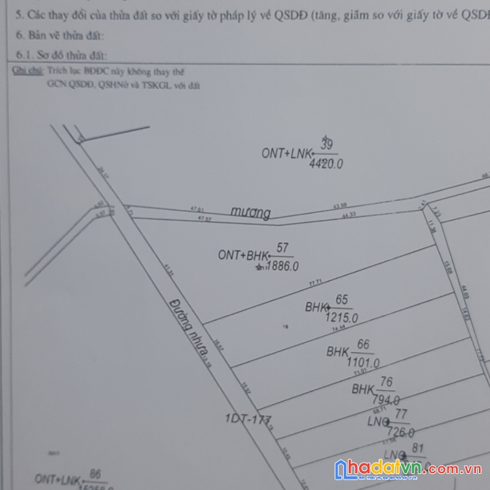 Chính chủ cần bán lô đất trảng bàng tây ninh