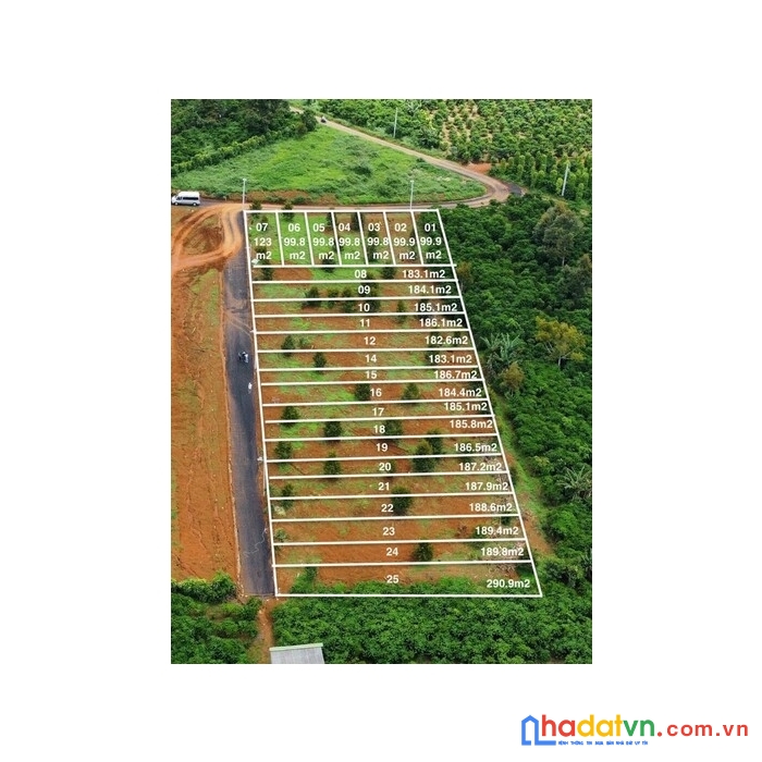 Đất full thổ cư tại lộc an giáp ql20. diện tích từ 99 m2 -210 m2 giá chỉ 900-1 tỷ 4 / nền