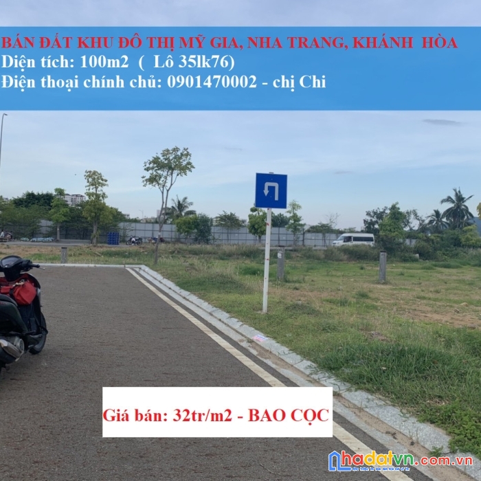 Chính chủ bán đất khu đô thị mỹ gia, nha trang, khánh hòa