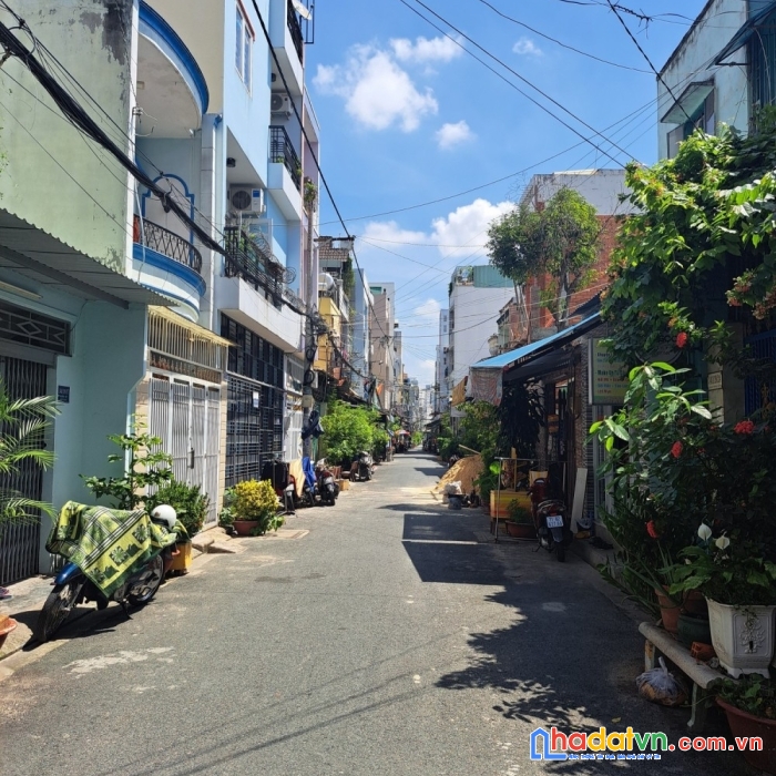 Hẻm xe tải tân phú, 2 tầng 92m2, 10 phòng trọ giá  8tỷ4