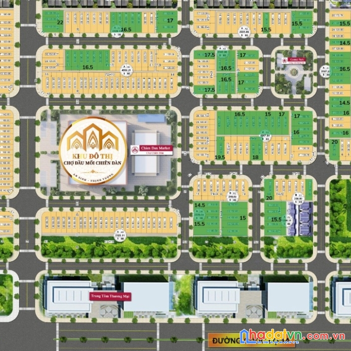 Cần bán lô đất dự án khu đô thị chợ đầu mối chiên đàn- tỉnh quảng nam