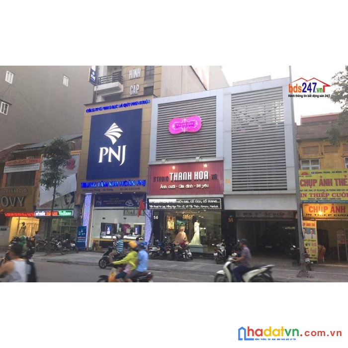 Cho thuê nhà mặt phố quang trung hà đông 70m2, mặt tiền 4m, giá 17 tr tháng