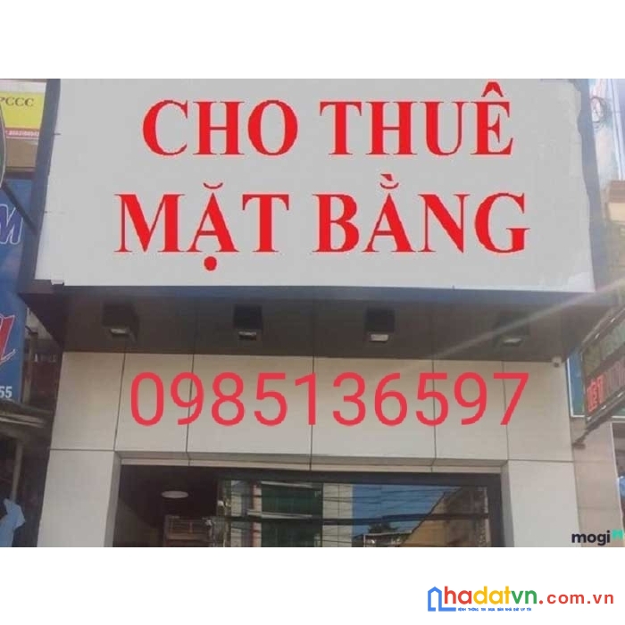 Cho thuê nhà mặt phố phố huế - 30m x 1.5 tầng x mặt tiền 4.5m