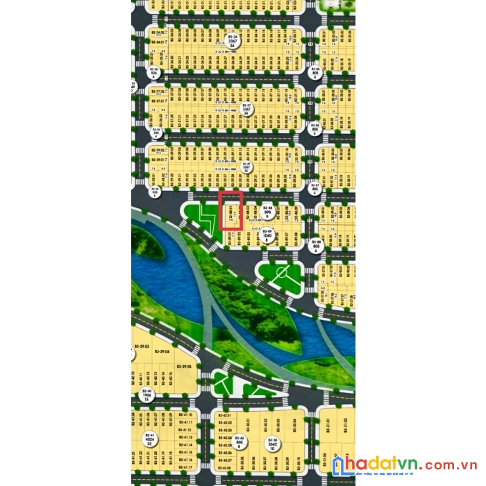 Bán nhanh lô đất 135m2 gần kênh công viên