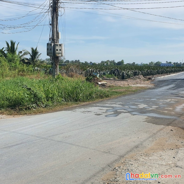 Đất thổ cư mặt tiền đường lớn 30m, nền gốc , cách tỉnh lộ 832 chỉ 200m.
xã đức tân, huyện tân