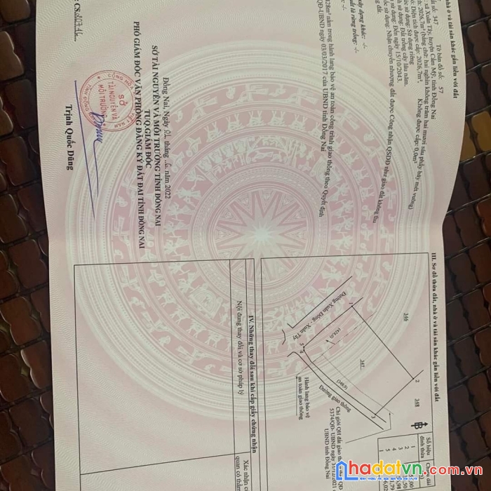 Sở hữu ngay đất mặt tiền vị trí đẹp tại ấp 9 xuân tây, huyện cẩm mỹ - đồng nai