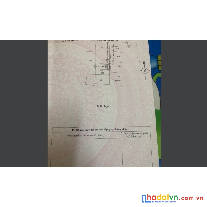 Gia đình em cần bán gấp lô đất thổ cư tại đường thống nhất, phường đài sơn, tp phan rang, ninh