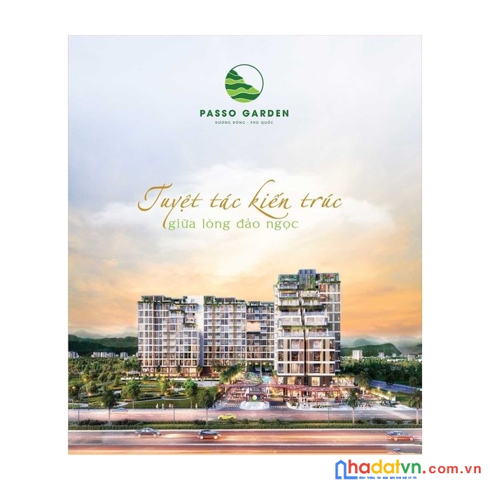 Mở bán passo garden phú quốc sổ đỏ lâu dài