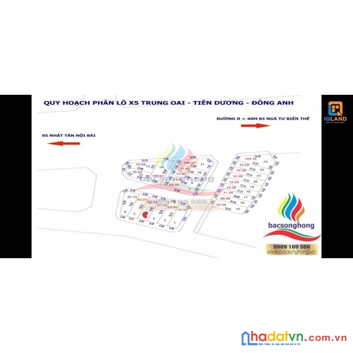 Chủ cần tiền nên thanh khoản gấp lô đất tại khu đấu giá x5 trung oai, tiên dương, đông anh