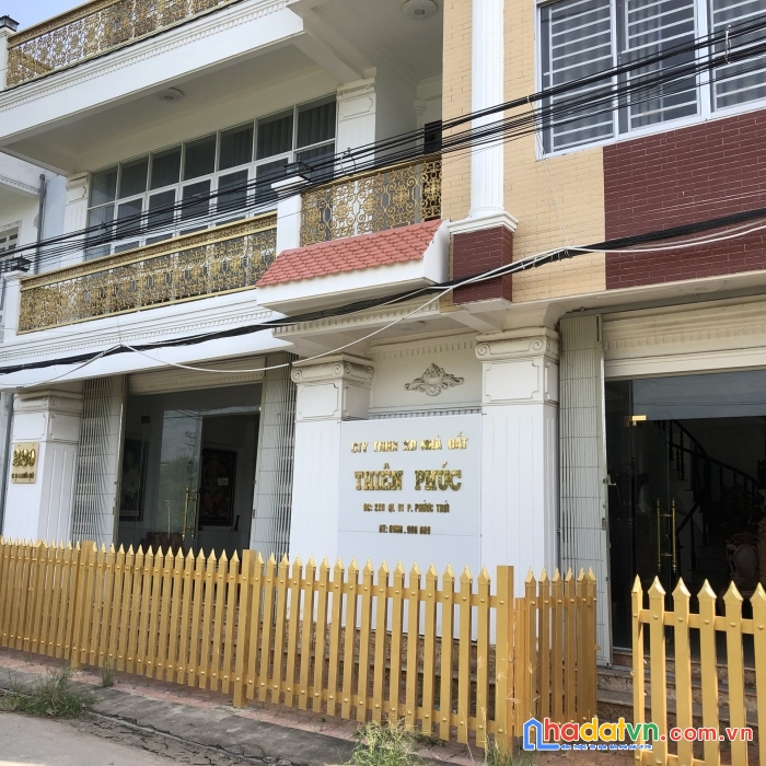 Cho thuê nhà mặt tiền rộng 12,4m quốc lộ 91 thới an đông