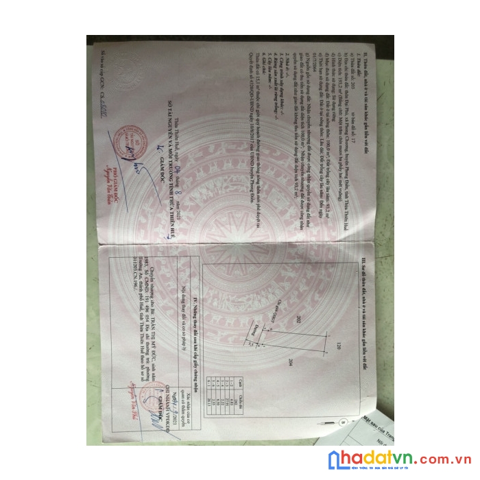 Bán lô đất tại: phong chương, phong điền, thừa thiên huế 630 t r