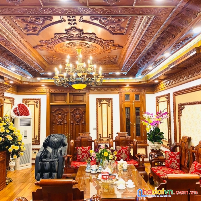 Bán gấp liền kề đặng xá gia lâm  nội thất luxyry 100 m 5 tầng 22,79 tỷ