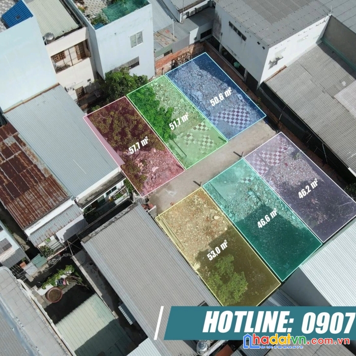 Bán 6 nền thổ cư hiếm ngay giữa trung tâm ninh kiều, cần thơ