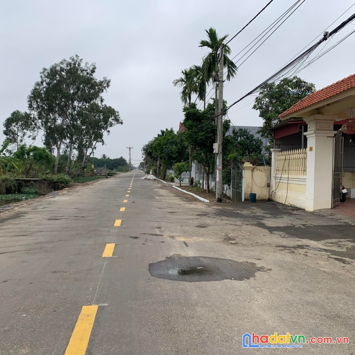 Lô 100,3m2 tuyến 2 mặt đường hải phong , phường hoà nghĩa- dương kinh- hải phòng. giá hơn 1 tỷ