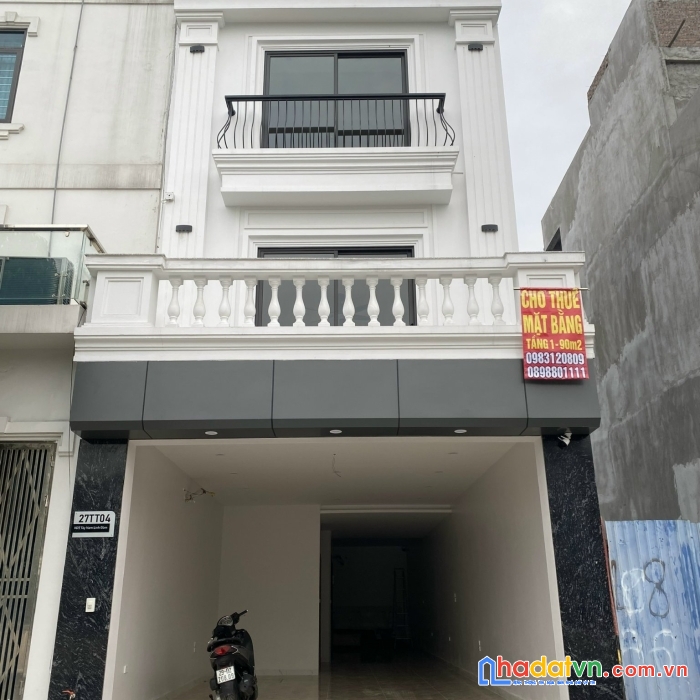 Chính chủ cho thuê tây nam linh đàm - 90m2 – view hồ - vỉa hè – 12 tr/tháng