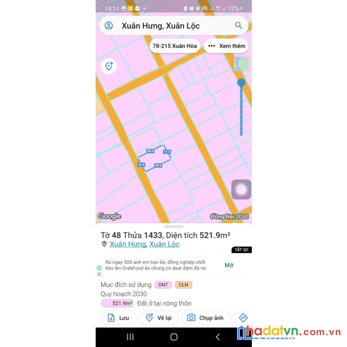 Tôi cần bán nhanh đất tại xuân lộc- đồng nai