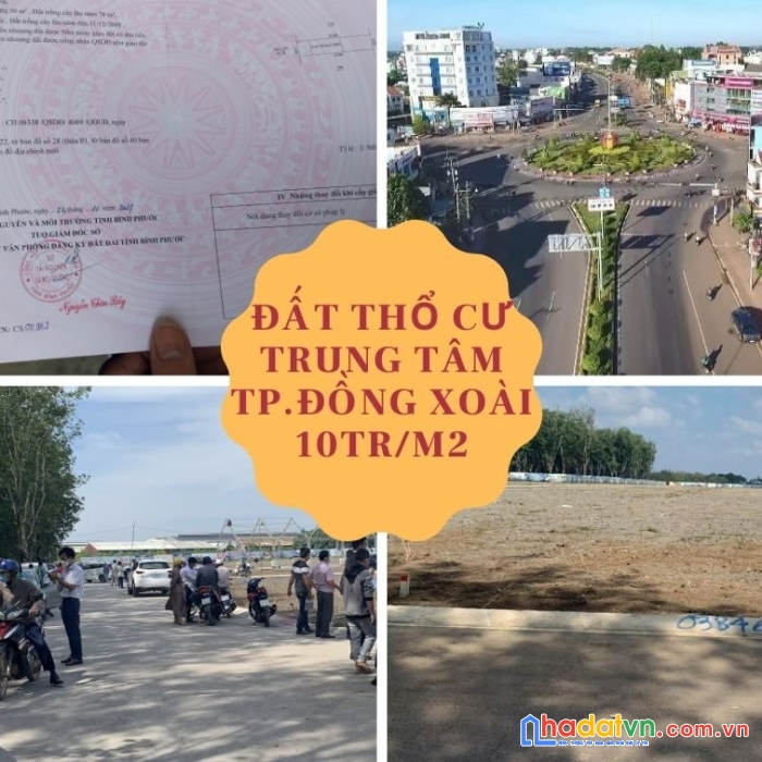 Chủ kẹt tiền bán nhanh lô đất gần bv tỉnh bình phước, kế bên siêu thị the gold, ngay kcn đồng xoài