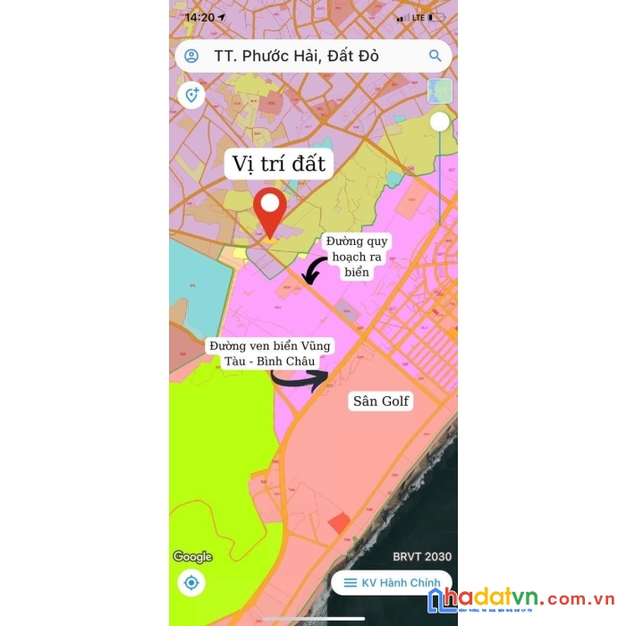 Cần bán lô đất tại huyện đất đỏ tỉnh bà rịa – vũng tàu