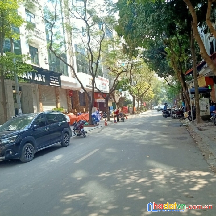 Bán đất mặt phố - trần thái tông - dịch vọng hậu - lô góc - kinh doanh - xây tòa văn phòng.