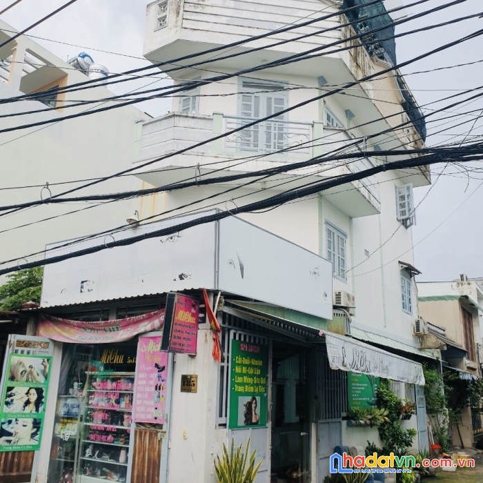 Bán nhà lô góc 2 mặt tiền kinh doanh đường số 8, phường bình hưng hoà b, 56m2, 3 tầng. giá 4.9 tỷ