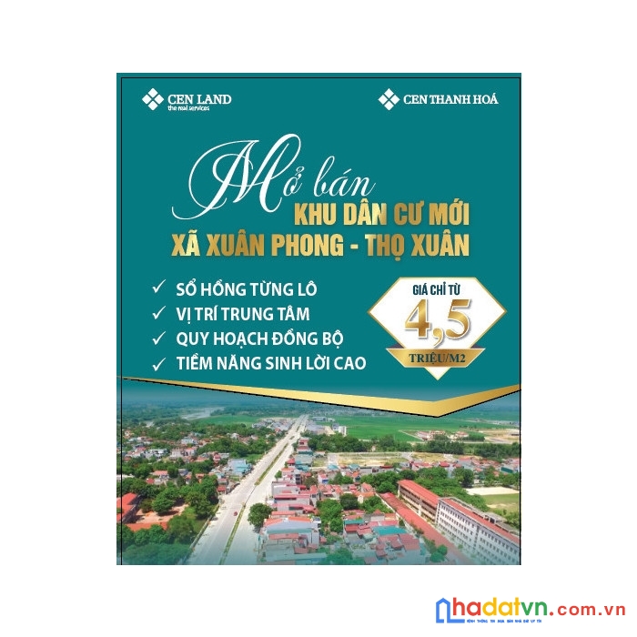 Chỉ với 800tr/lô 175m nằm trên đường 26m